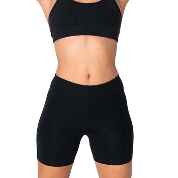 Moterų Plonas Fitneso Trumpos Kelnės Atsitiktinis Ponios Slim Kelnės Aukšto Juosmens Vasaros Šortai Apačioje Bodycon Streetwears