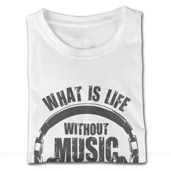 Muzika-Tai Gyvenimas, Trišakiai Marškinėliai Ponai Nelaimę Marškinėlius Vyrams trumpomis Rankovėmis Mados Prekės ženklo Drabužių