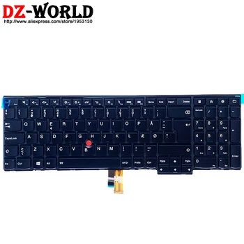 Naujas Originalus DK danijos Klaviatūra su foniniu Apšvietimu Lenovo Thinkpad T540P W540 W541 T550 W550S T560 P50S Nešiojamas 04Y2474 04Y2396