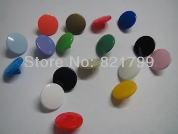 Nemokamas pristatymas 20 rinkinių KAM B22 Dramblio kaulo spalvos snap mygtuką siuvimo kūdikių spalvos plastiko užtrauktuku snap mygtuką