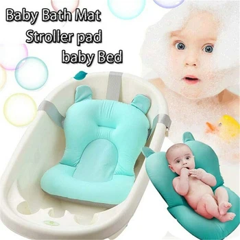 Non-slip Kūdikių Vonios Kilimėlis, Vonia, Baby Shower Nešiojamų Čiužinys Oro Čiužinys Pad Mielas Vėjo Naujagimių Vonios kambarys Saugos Produktus