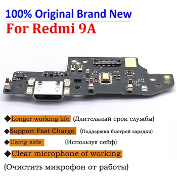 Originalas nauja, Skirta Xiaomi Redmi 9A Doko Jungtis USB Įkroviklio Įkrovimo lizdas Flex Kabelis Lenta Su Micro
