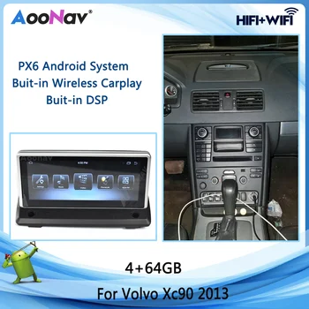 Px6 Android 2 Din Automobilio Radijo Volvo Xc90 2005- 2013 2016 GPS Navigacija, Multimedia Stereo Autoradio DVD Grotuvas