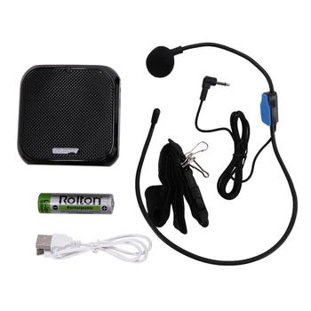 Rolton K400 Nešiojamų Balso Stiprintuvo, Stiprintuvas su Line Mikrofonas Garsiakalbis FM Radijas MP3 Mokytojų Rengimo