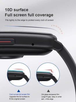 Smart Žiūrėti Apsauginė Plėvelė Huawei Žiūrėti Fit /Garbės Žiūrėti ES 3D Išlenkti Krašto HD Screen Protector Kino Full Screen Protector