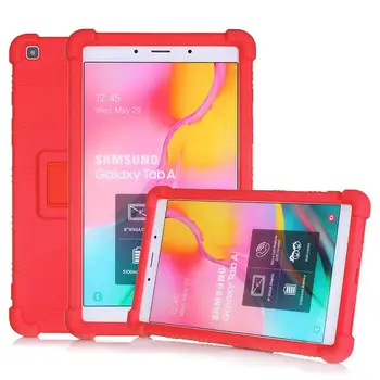 Tab 8.0 colių 2019 Tablet Case for Samsung Galaxy Tab 8 SM-T290 SM-T295 Silicio Apsaugines Odos Apvalkalas Stovėti Funda Para Atveju