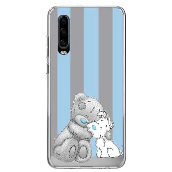 Tatty Teddy Bear Telefoną Atveju Huawei Honor 10 9 Lite 8A 8X 8S 7A 7X 9X 20 10i Y5 Y6 Y7 Y9 V20 V30 Pro Dangtelį Coque 
