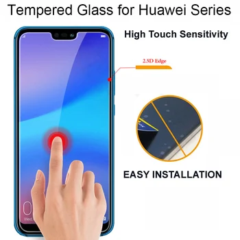 Telefonų Ekrano apsaugos Huawei P20 Lite P10 Plius 9H HD Filmas Stiklo Huawei P8 P9 Lite 2017 Grūdintas Stiklas P20 Pro P10