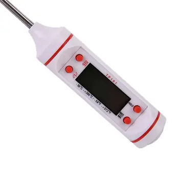 TP101 Pen Tipo LCD Maisto Termometras, Nerūdijančio Plieno Pin Virtuvės Temperatūros Matavimo Įrankiai
