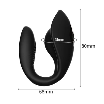 USB jungtį dual kelnaitės vibratorius moterims belaidžio nuotolinio valdymo masturbacija prietaiso suaugusiųjų sekso žaislai Silikono G-Spot massager
