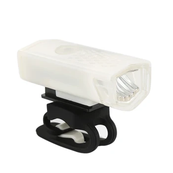 USB Įkrovimo Dviračio Šviesos 300 Liumenų 3 Rūšių Dviračio Žibintas priekinis žibintas Dviračio Rankenos LED Žibintuvėlis B Dviračio Lempa