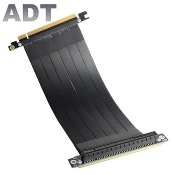 VDA PCI-E X16, kad 16X 3.0 Vyrų ir Moterų Stove ilgiklis Grafikos Plokštę Kompiuteris Chasis PCI Express Extender Juostelės 128G/Bps
