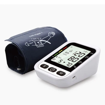 Viršutinės skaitmeninis Rankos Kraujo Spaudimo Monitorius PR Kamertonas ' Širdies ritmo Matuoklis Sphygmomanometer Bp Monitoriai