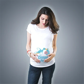 WVIOCE Mielas Nėščia Motinystės Drabužiai Atsitiktinis Nėštumas T Marškinėliai Kūdikių Spausdinti Juokinga Nėščioms Moterims Vasaros Nėščia Viršūnes 0004