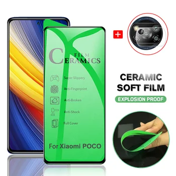 X3 Pro, Keramikos Apsauginis Stiklas Xiaomi Poco-X3-Pro Fotoaparato Kino Poco F3 5G Cristal Templado Pocophone Poko X3 Pro Stiklo Plėvelės