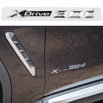 XDrive 20d 25d 30d 35d 40d 50d Kamieno Pusėje Logotipas, Emblema Lipdukas BMW 2 3 4 5 6 7 Serijos X1 X2 X3 X4 X5 X6 X7 M1 M2 M3 M4 M5 M6