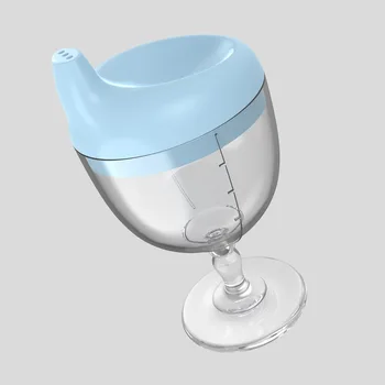 150ML kūdikių goblet vandens puodelį duckbill formos vandens butelį pieno butelis, naudojami pašarų baby išmokti gerti vandenį mokymo