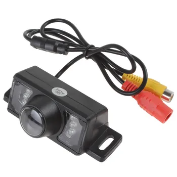 170 Laipsnių HD Vaizdo Kamera važiavimui atbulomis, atsarginės Naktinio Matymo Atbulinės eigos Auto Stovėjimo Stebėti CCD Vandeniui visiems automobiliams