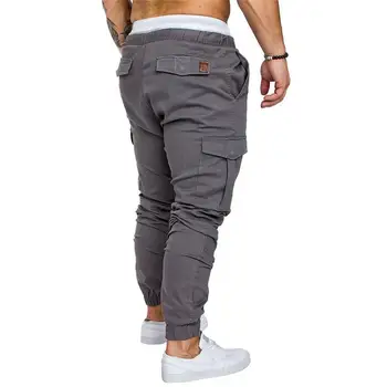 2021 Naujas Vyrų Kelnės Hip-Hop Haremas Poilsiu Kelnės Vyriškos Kelnės Poilsiu Kietosios Multi-Pocket Pants Sweatpants JAV, DYDIS M-3XL