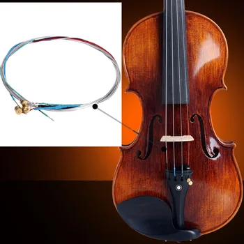 4pcs Pilnas Komplektas Smuiko Styga E-A-D-G Core Smuiku String Pakeisti 3/4 & 4/4 Smuikas naujų Muzikos instrumentų Dalys, Priedai