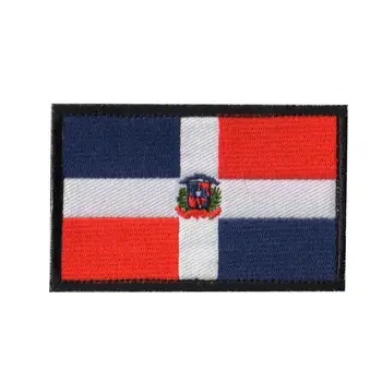 Americas Siuvinėjimo Pleistrai Emblemos Emblema karinės Armijos 8*5cm PASIDARYK pats Aksesuaras Kablys ir Kilpa Taktinis Argentina Kolumbija
