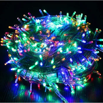 Atostogų LED Kalėdų Žiburiai, Lauko 10M, 20M 30M LED string žibintai Dekoracija Šalis Atostogų Vestuvių Medis, Sodas, Garland