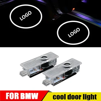 Automobilių Durų Sveiki Projektorius LED žibintai BMW E60 E90 E46 F10 E89 Z4 E85 E63 GT, X1 X5 X6 X3 M3 M5 E92 yra f01 F30 F15 Logotipas Šviesos