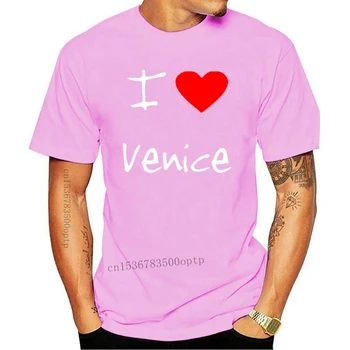 Aš Myliu Širdies Venecija T-Shirt