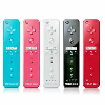 Belaidis Nuotolinio GamePad Valdytojas Built In Motion Plus Nintendo Wii Priedai Voor Nintend Nunchuck Wii Remote Controller
