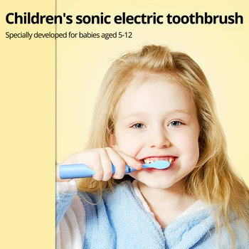 DIOZO Sonic Vaikų Elektros dantų šepetėlį Minkšti DuPont Šereliai mažu Šepetėliu Galvos Smart dantų šepetėlį Thildren Teether
