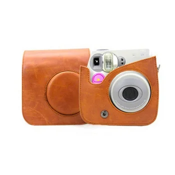 Fotoaparato krepšys Krepšys Suderinama PU Odos Fujifilm Instax Mini 7s 7c Momentinių Polaroid PIC-300