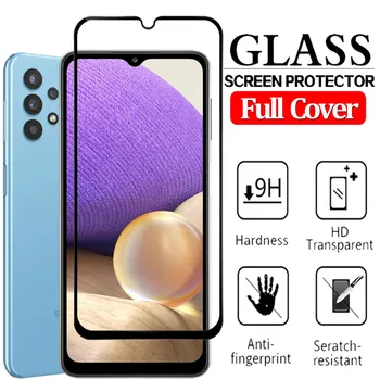 Grūdintas Stiklas Samsung Galaxy A32 4G Apsauginė Stiklo Samsung 32 2021 A51 A72 A52 Kamera Kino Screen Protector Galaxy A32