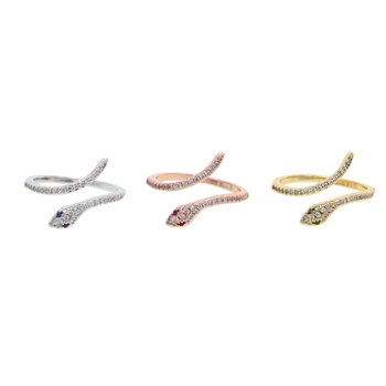 Gyvatės formos atidaryti žiedas Midi Karka mados moterų panele, juvelyriniai dirbiniai didmeninė 2019