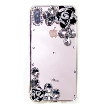 Gėlių kalnų krištolas Atveju iPhone 12 pro max Atvejais, Telefonas Kilifi Diamond iphone 12pro 6.1