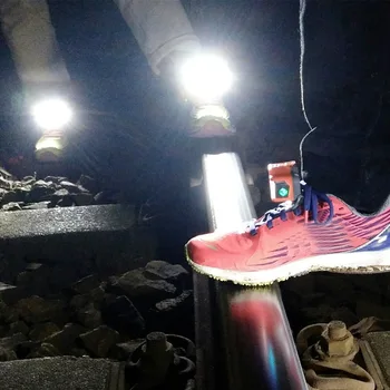 IPX5 LED Lempa Veikia Lauko Mini Mirksinti Žibinto Naktį Vaikščioti Saugos Kempingas Šviesa Lempos Batai