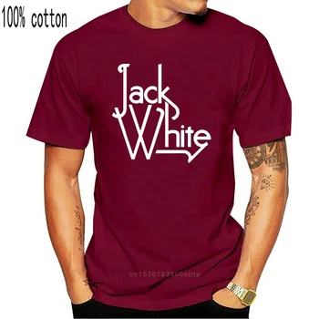 Jack White Amerikiečių Roko Dainininkas Nauji Medvilniniai Marškinėliai