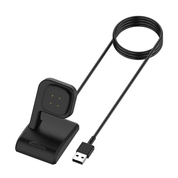 Jausmas Įkrovimo Kabelis, Doko Stotis Smart Apyrankę Pakeitimo Įkrovimo Kabelis Nešiojamas USB Įkroviklio Fitbit Versa 3/Fitbit