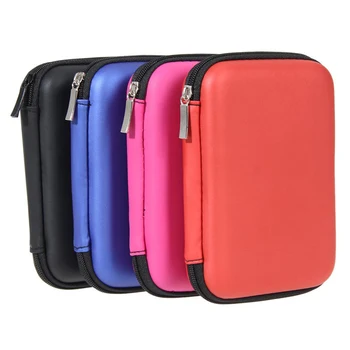 Kelionės Skaitmeninio Saugojimo Krepšys Išorės Nešiojamų Apsauga, Krepšys USB Kabelis, Įkroviklis, Ausinės HDD Kosmetikos Krepšelį Užrašinė Maišelyje Atveju
