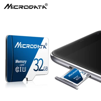 Klasės 10 SDHC/SDXC Micro SD korteles 64GB 32GB 16GB 8GB 4gb 256 gb Atminties Kortelių, flash C10 tf korteles telefoną, planšetinį kompiuterį