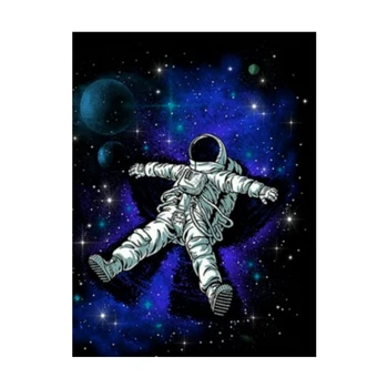 Kosmoso Astronautas Marso Mėnulio Tyrimų Drobė, Tapyba Spausdinti Meno Plakatas Freskos Miegamojo Kambarį Namo Apdaila Visatos Planeta