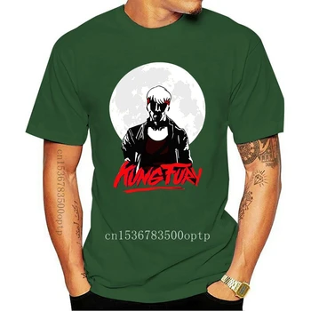 Kung Fury marškinėliai vyrams hotline miami Fury Pirmininko T-shirt homme O-kaklo trumpomis Rankovėmis Akira Motociklo grupės komandos marškinėliai NN