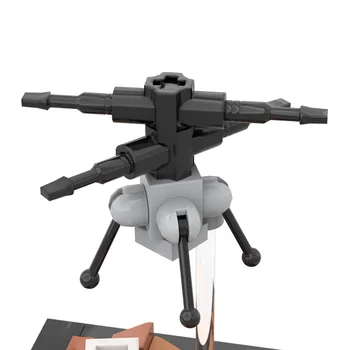 Marsas Mini Mars Vežimėlio blokai Tarpžvaigždinės žvalgyba, transporto priemonės modelis plytų žaislai vaikams švietimo žaislas