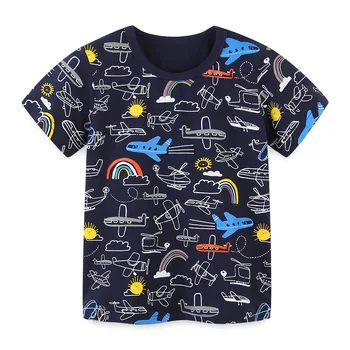 Mažai Specialistė, 2021 M. Vasarą Berniukų marškinėliai su Puikus Mažai Modelius Medvilnės Drabužiai Patogūs ir Kvėpuojantis Vaikams
