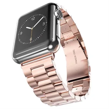 Metalo, nerūdijančio plieno nuorodą apyrankės apyrankės už iwatch dirželiai 42 38 Apple watch band SE serijos 6 5 4 3 40mm 44mm