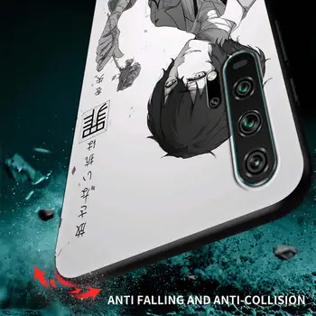 Minkštas Telefoną Atveju Huawei 30 P40 Lite E P Smart Z Y6 2019 2021 P20 Pro Garbės 20 9X Žaisti 9A Padengti Funda Anime Bungou Benamiai Šunys