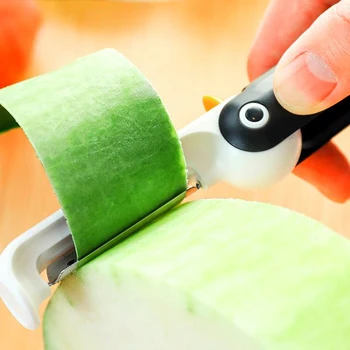 Multi-purpose Daržovių Pjaustymo Peilis Įrankis Mielas Modelis Vaisių Skustukas Patvarus Virtuvės Vaisių Peilis, Mini Pingvinas Lankstymo Skustukas
