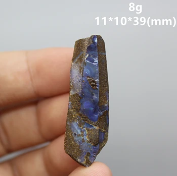 Natūralus retas Australijos geležies opal (fotografuotas, šlapia vandens valstybės) gem mineralinių mėginių kvarco brangakmenių