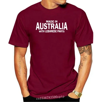 Naujas 2021 2021 Atvykimo Vyrų Mados Juokinga Tees Vyrai Trumpas Pagaminti Australijoje su Libano Dalys, Libanas sukurti Savo Marškinėliai