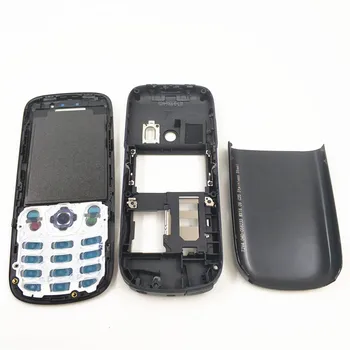 Naujas, Pilnas Telefono Korpuso Dangtis Atveju+anglų Klaviatūra Nokia 6303c 6303
