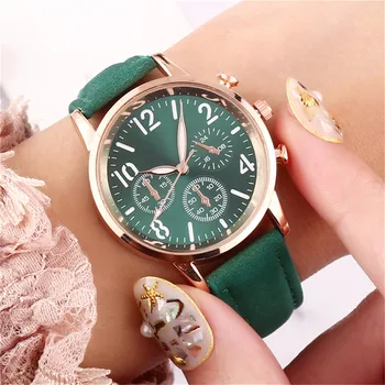 Naujas Prekės Ženklas Prabangos Kvarco Ponios Žiūrėti Pledas Laikrodis Rose Gold Dial Suknelė Atsitiktinis Laikrodis Relogio Feminino Moterų Laikrodžiai